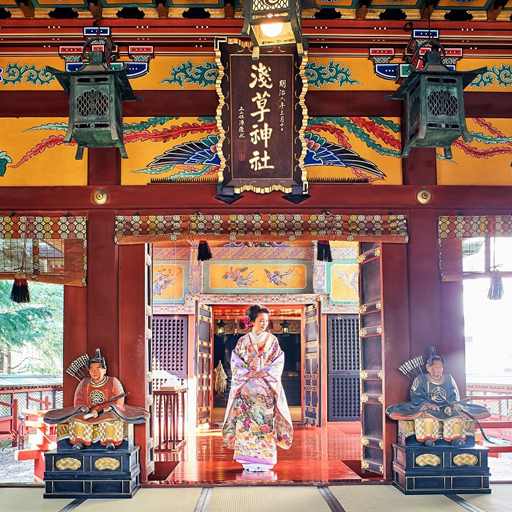 浅草神社×櫻茶ヤプラン