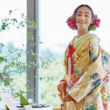 神社挙式 × なだ万ジパング(和装&洋装) 披露宴プラン