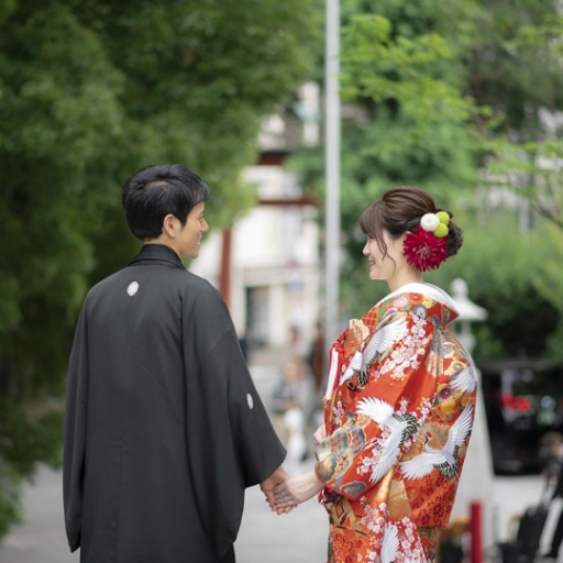 神社挙式 ×カナルカフェ 披露宴プラン
