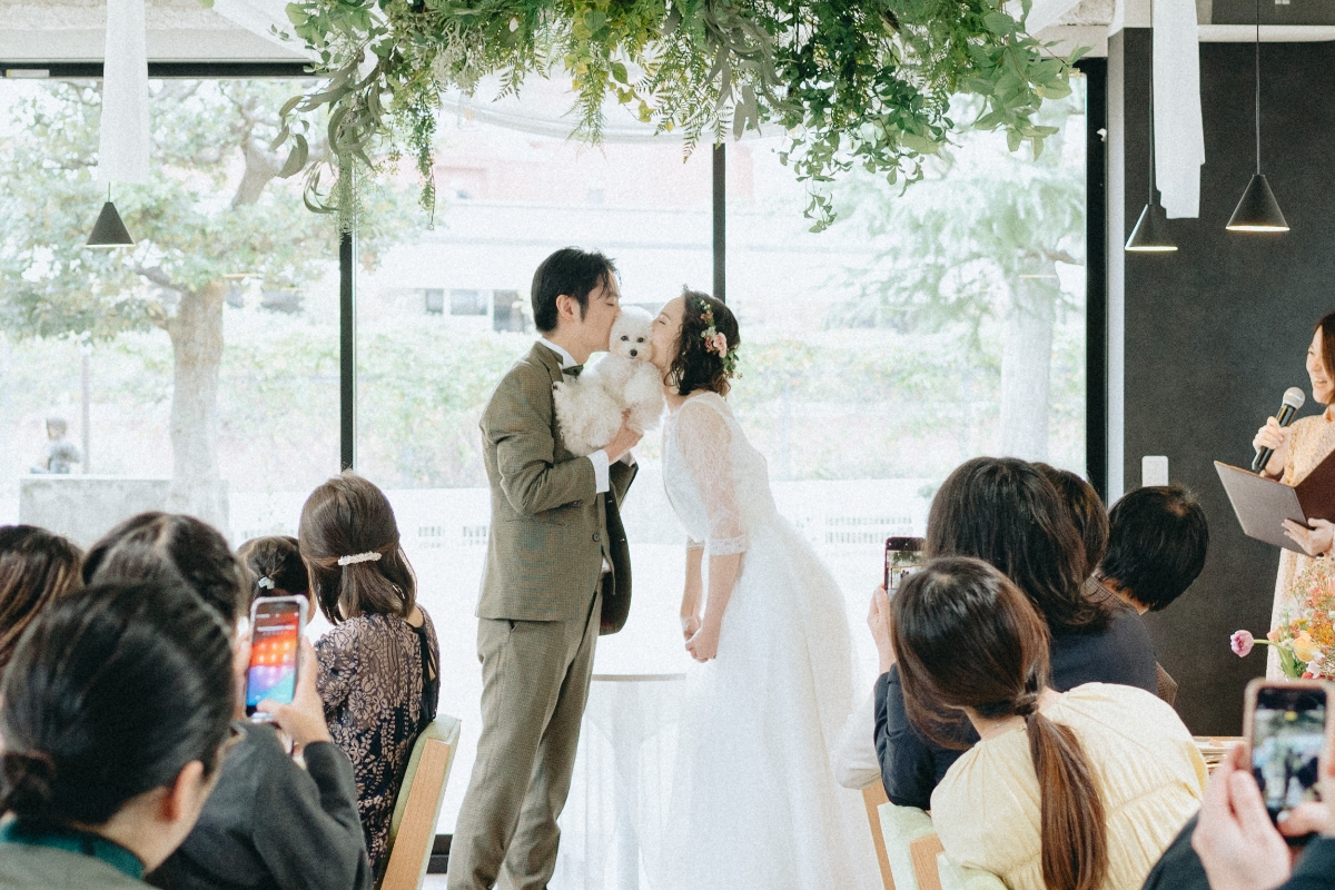 【40名までOK！】ペットと一緒のプチウェディングプラン